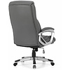 Кресло для руководителя BRABIX PREMIUM "Level EX-527", экокожа, серый, пластик  - 4