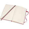 Блокнот "Classic Expended Large", А5, 200 листов, нелинованный, красный - 4