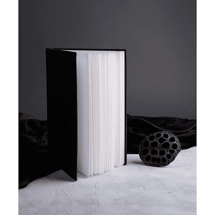 Скетчбук для графики "GrafArt white", 50 листов, А5, 160 г/м2, черный - 4