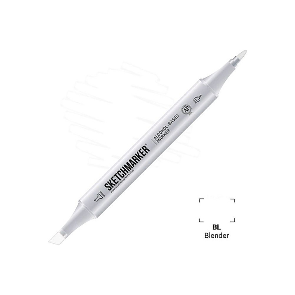 Маркер перманентный двусторонний "Sketchmarker", BL блендер