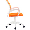 Кресло Бюрократ "CH-W695NLT", пластик, ткань, оранжевый TW-38-3 TW-96-1  - 3