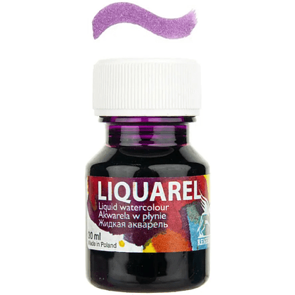 Акварель жидкая "Liquarel", 129 фиолетовый, 30 мл