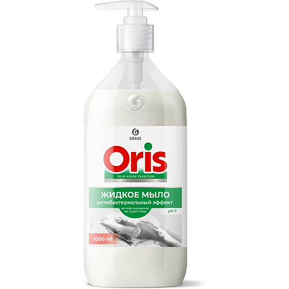 Мыло жидкое Oris, антибактериальное, 1 л.