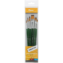 Набор кистей для рисования "Pinax Creative line", синтетика, 6 шт.