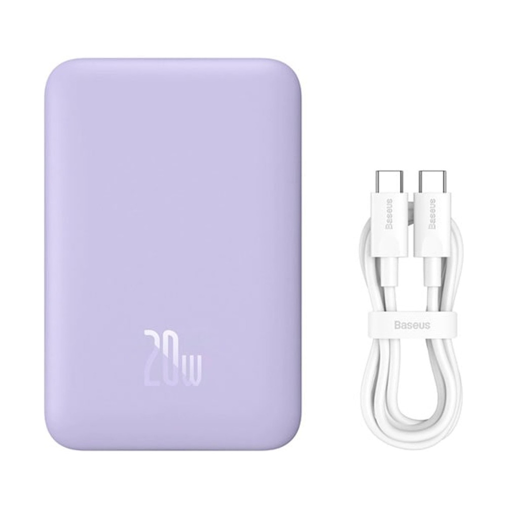 Внешний аккумулятор OS-Baseus Magnetic Mini Air Wireless Fast Charge Power Bank, 10000mAh 20W