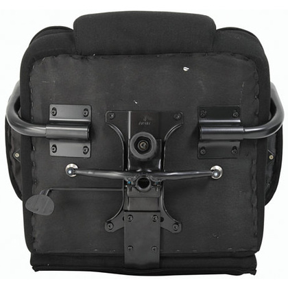 Кресло для руководителя BRABIX "Premium Blocks HD-002", ткань, металл, черный - 5