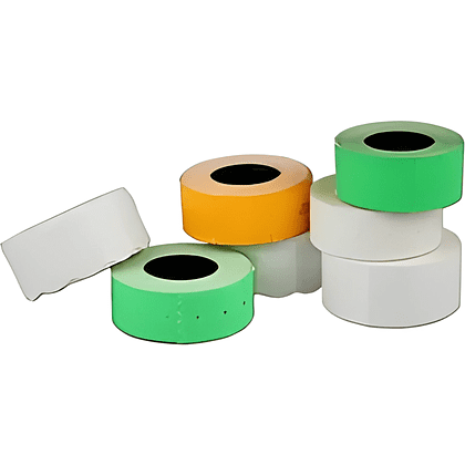 Этикет-лента для этикет-пистолета, 26x16 мм, 1000 шт, белый