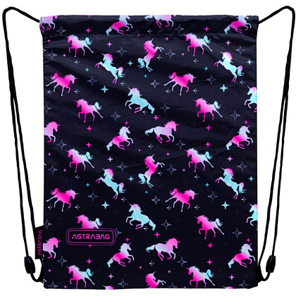 Мешок для обуви Astra "Unicorn squad", розовый
