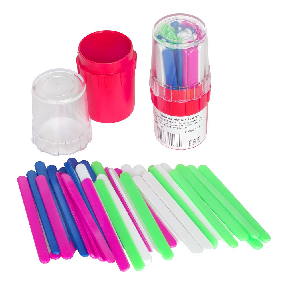 Счетные палочки в пенале - 2