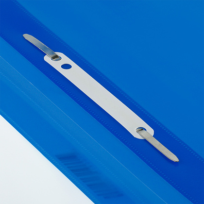 Папка скоросшиватель "Стамм", А5, синий - 4