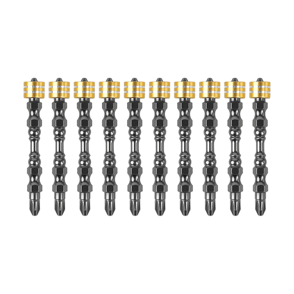 Бита Deli YS EDL255065, с ограничителем, 10 шт., PH2 x 65 мм, для ГКЛ - 11