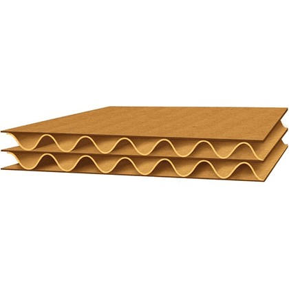 Коробка картонная, 400x400x200 мм, бурый - 3