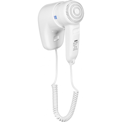 Фен настенный BXG-1200Н1, ABS-пластик, белый