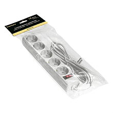 Сетевой фильтр ExeGate SP-5-1.8W, EX221174RUS, 5 розеток, 1.8 м, белый