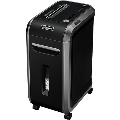 Уничтожитель Fellowes PowerShred 99Ci, DIN P-4, 4х38 мм, 18 листов, 34 литра, 100% Jam Proof, SafeSense - 2