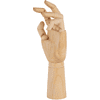 Манекен рука "Сонет" мужская левая, деревянный, 30 см - 2