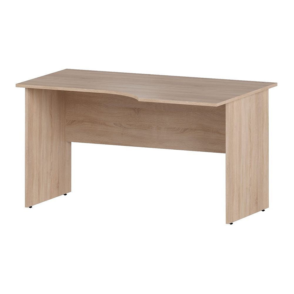 Коллекция Столица стол письменный С-1-14 П, 1400х900/600х750 мм, дуб сонома