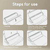 Перфобиндер Deli Plastic Binder T311  - 8