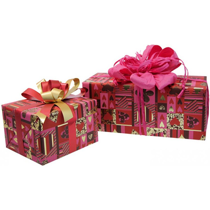 Бумага декоративная в рулоне "Premium. Love", 2x0.7 м, 80 г/м2, ассорти - 3