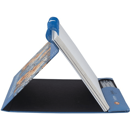 Скетчбук для акварели "Ладога", 17,5х25 см, 20 листов, синий - 8