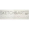 Скетчбук "Sketch&Art. Horizont", 21x14 см, 200 г/м2, 48 листов, красный - 4