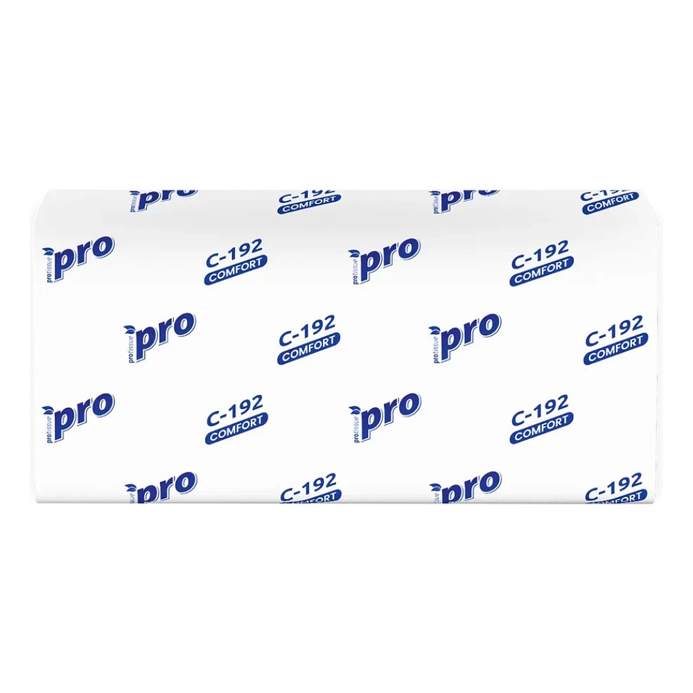 Полотенца бумажные  PROtissue Z - сложение 200 листов, 2 слоя, 100% целлюлоза