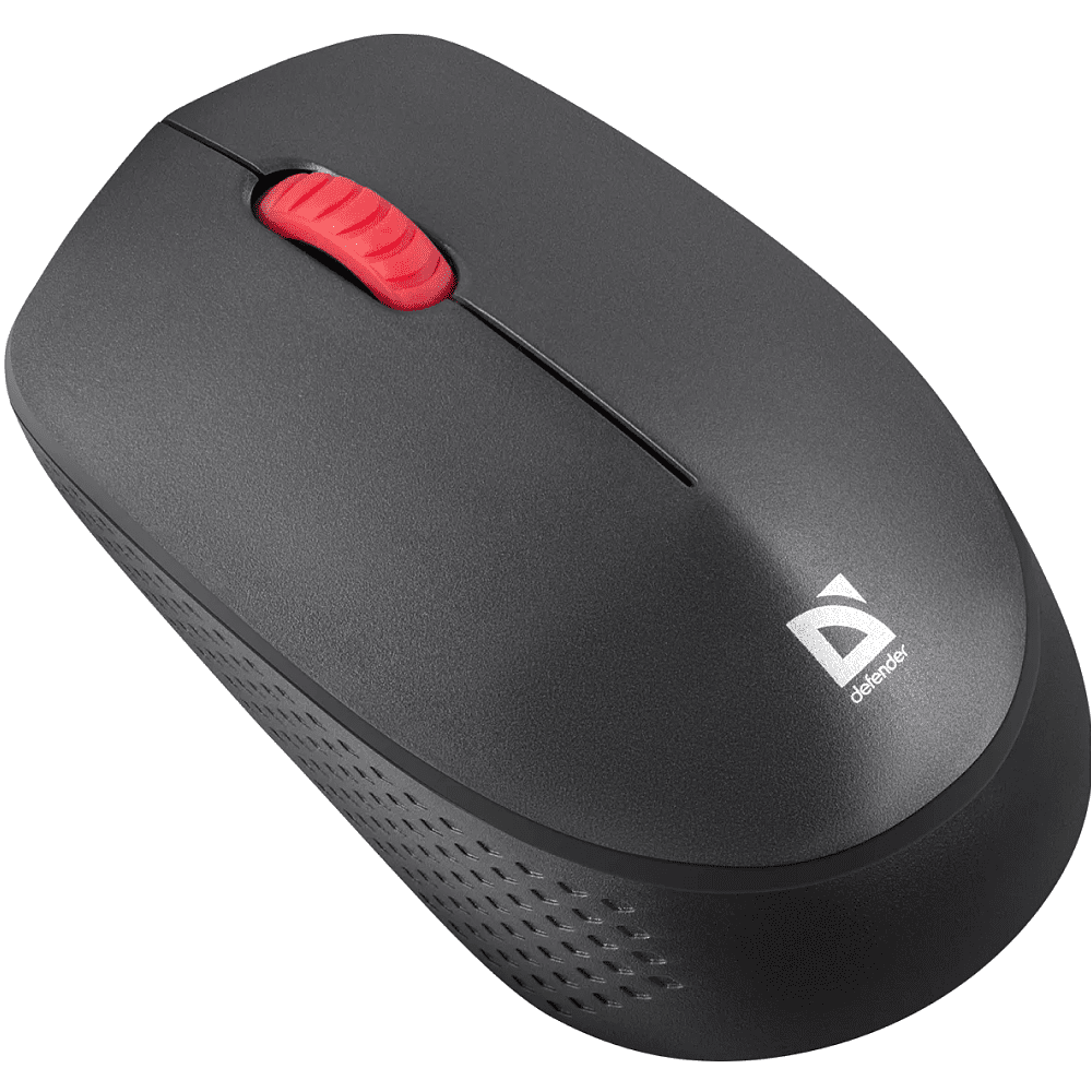 Мышь DEFENDER "Tiana MB-055", беспроводная, 1000 dpi, черный - 2