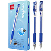 Ручка гелевая "Go Glide", 0.5 мм, прозрачный, стерж. синий - 2