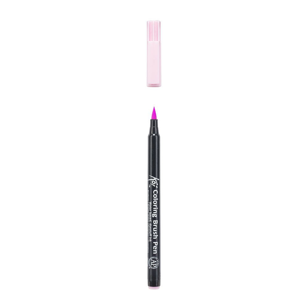 Маркер акварельный "Koi Color Brush", лиловый - 3