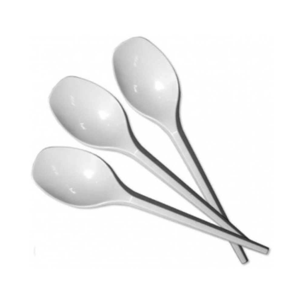 Ложка столовая пластиковая, 16,5 см, 100 шт