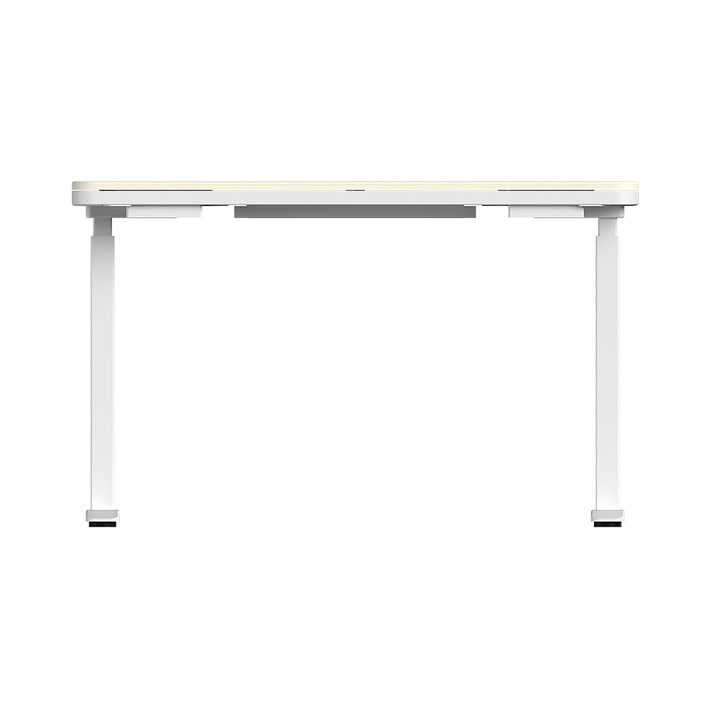 Стол с электроприводом двухмоторный AOKE HOME WOOD, цвет белый/береза  - 8