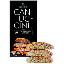 Печенье "Bongenie. Cantuccini" с миндалем и апельсиновыми корочками, 180 г