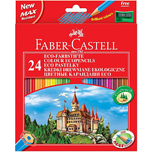 Цветные карандаши "Faber-Castell Eco"