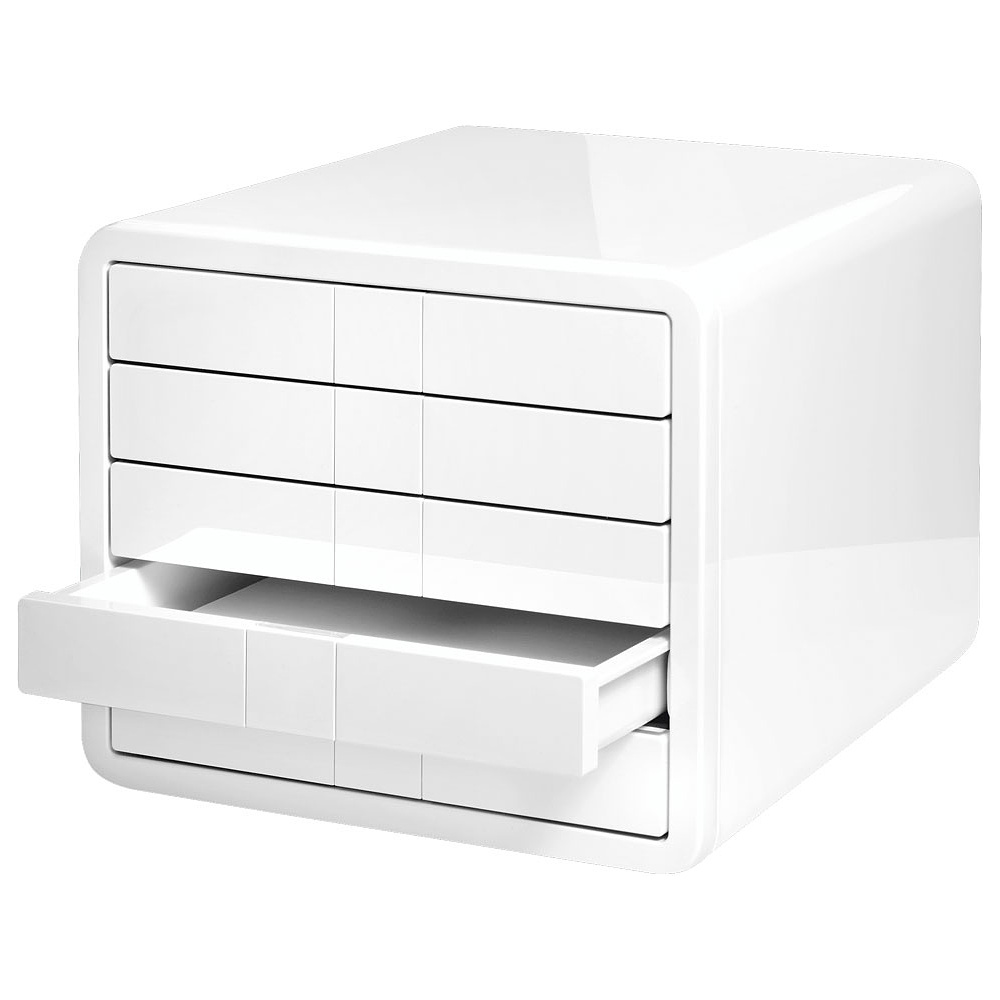 Блок из 5-и лотков закрытый "iBox", закрытый, белый - 2