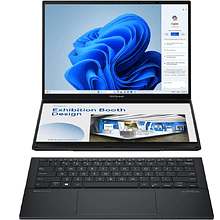 Ноутбук ASUS Zenbook Duo UX8406CA-QL080W, 16GB, 1TB, W11H, черный 