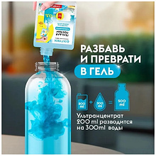 Средство для мытья посуды "Dutybox Морская соль и цветы лайма", 200 мл, экологичное, концентрат