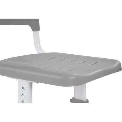 Комплект растущей мебели Fundesk "Cubby Botero": парта, стул, подставка для книг, LED-лампа, серый - 17