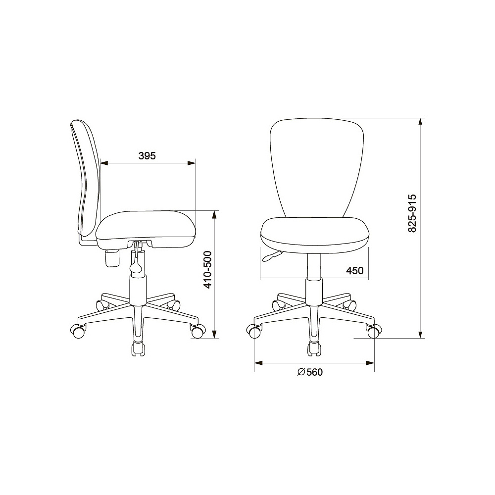 Кресло детское Бюрократ KD-W10, мультиколор - 5