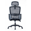 Кресло компьютерное SitZone U-060A, сетка, ткань, черный, пластик, 2 шт/упак - 5