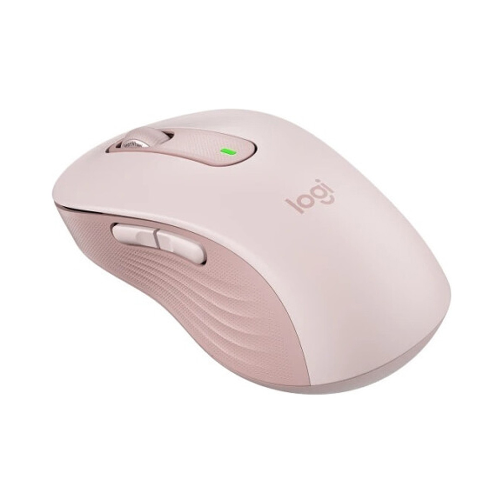 Мышь Logitech "Signature M650 L", беспроводная, 4000  dpi, 5 кнопок, светло-розовый - 4