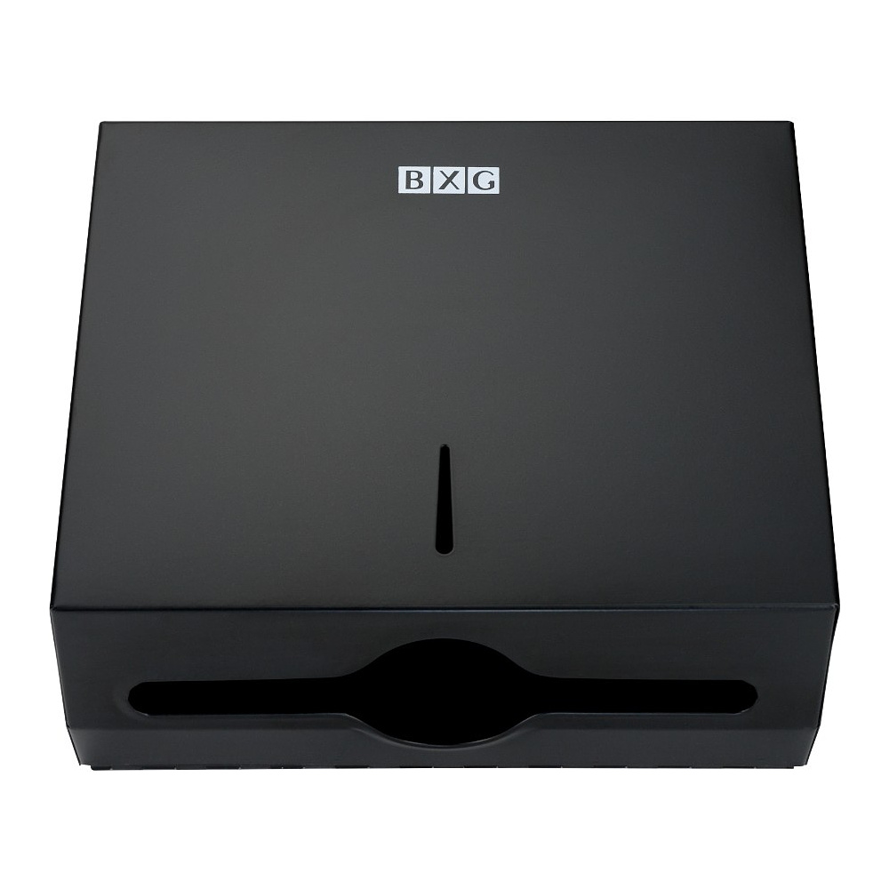 Диспенсер BXG-PD-5003B для полотенец листовых, металл, черный, матовый - 3