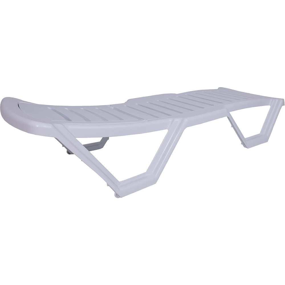 Шезлонг Элластик, пластик, белый - 3