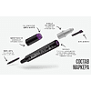 Маркер перманентный двусторонний "Sketchmarker Brush", B93 сиреневая тень - 7