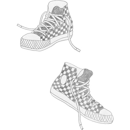 Карандаш простой "GRIP Sparkle", B, без ластика, розовый - 3