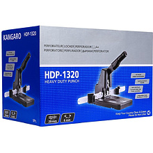 Дырокол Kangaro "HDP-1320", 290 листов, ассорти