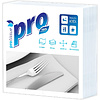 Салфетки бумажные PROtissue, 33х33см, 2 слоя, 1/8 - сложение, белый, 100 листов - 2