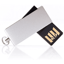 USB Flash 2.0 16 Gb VDM-055, пластик, метал, белый 