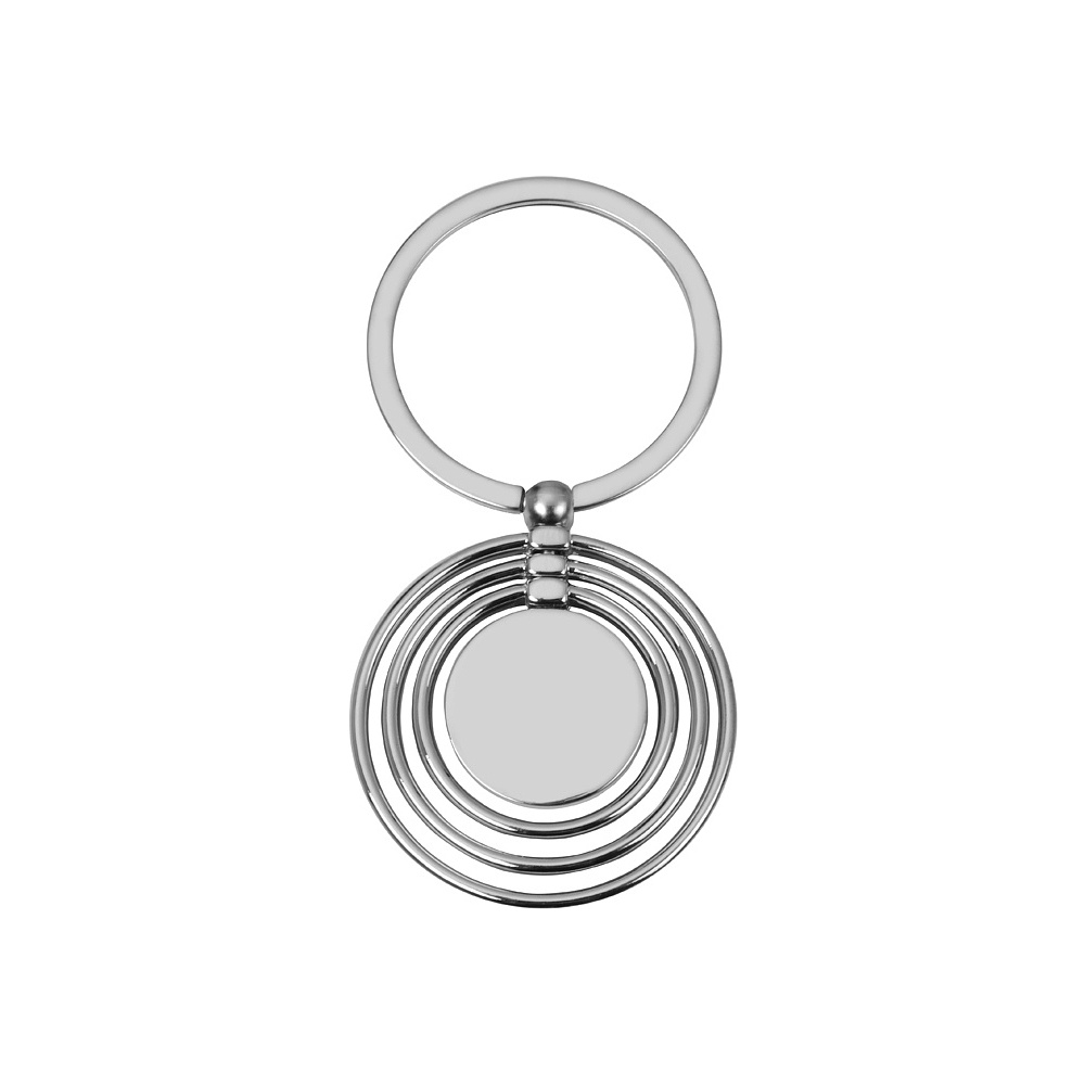 Брелок "Кольца", серебристый - 2