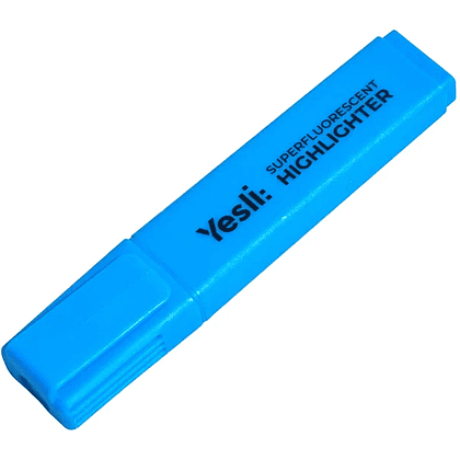 Маркер текстовый "Yesli:", голубой