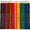 Цветные карандаши "Я-Художник!", 24 шт, акварельные, шестигранные - 4